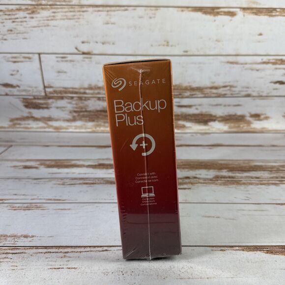 NEW SEALED Seagate Backup Plus Desktop 5TB Hard Drive USB 3.0 STDT5000100 - Picture 2 of 3